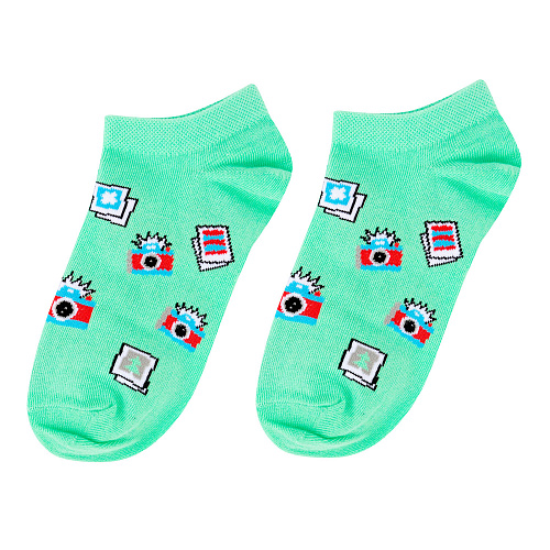 Носки короткие "Фото", разм.35-39