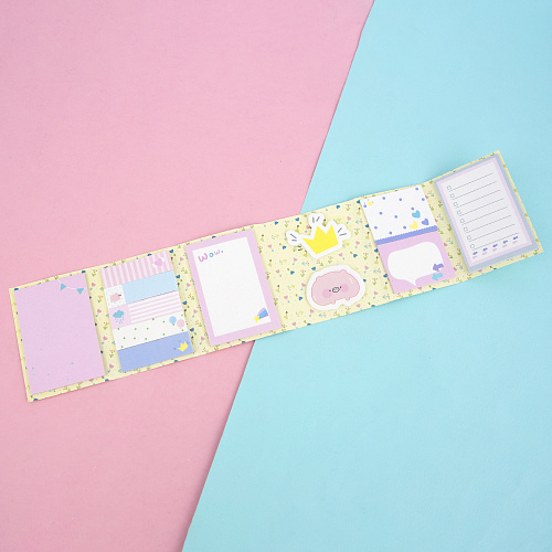 Набор стикеров "Cutie pig small" (желтый)