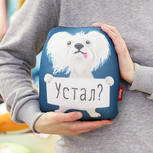 Подушка декоративная "Ничто не бесит"