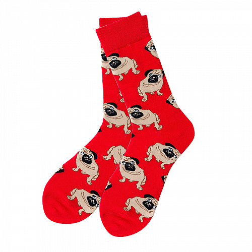 Носки "Мопсы"