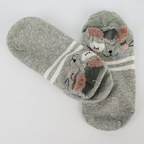 Носки короткие с ушками "Мышка"