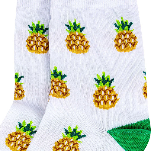 Носки "Ананасовые", разм.35-39