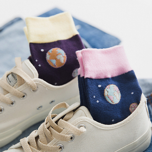 Носки "Kawaii Cosmic" (синие)