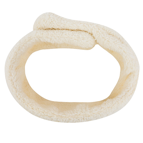 Повязка на голову "Спящий котик", молочный