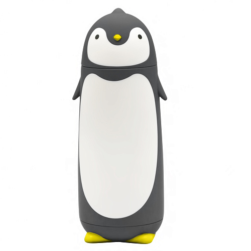 Тамблер-термос "Пингвин" (серый)