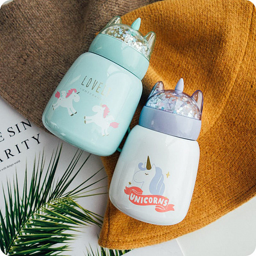 Термос "Unicorn" (мятный)