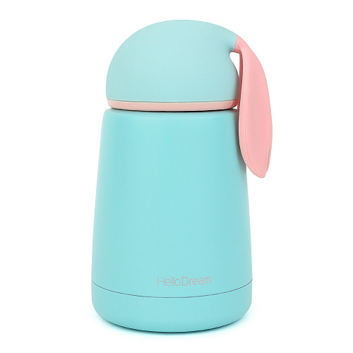 Термос "Ушастый кролик" (мятный)