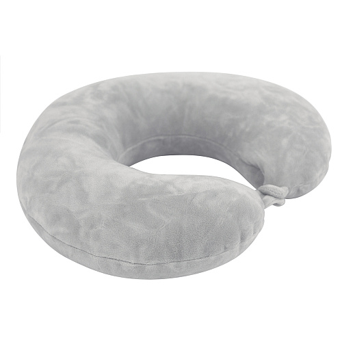 Подушка для путешествий-трансформер "Серый пингвин"