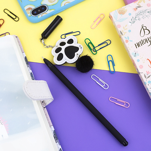 Ручка "Paw-Paw" (черная)