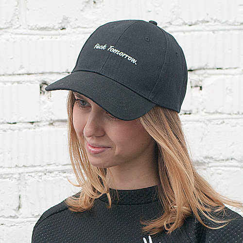 Кепка "Tomorrow" (черная)