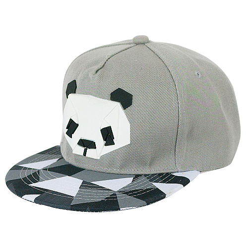 Кепка "Панда серая"