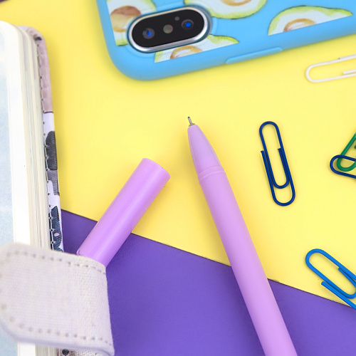 Ручка "Unicorn emoji" (фиолетовая)