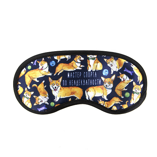 Маска для сна "Мастер спорта по неадекватности"