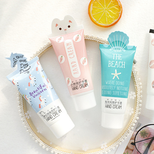 Крем для рук "Мечты единорога" голубой