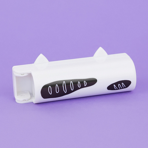 Ролик для чистки одежды "Котик" (белый)