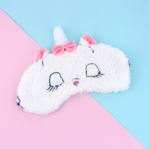 Маска для сна с бантиком "Котенок с бантиком"