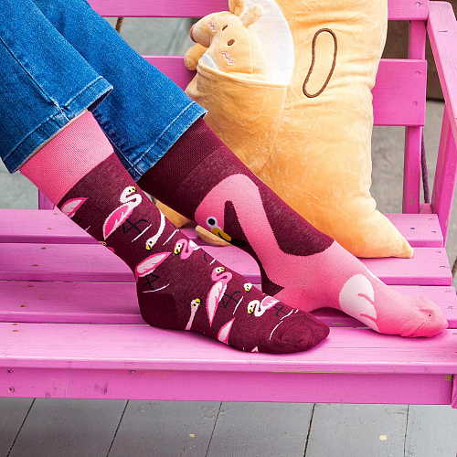Носки "Розовый фламинго"