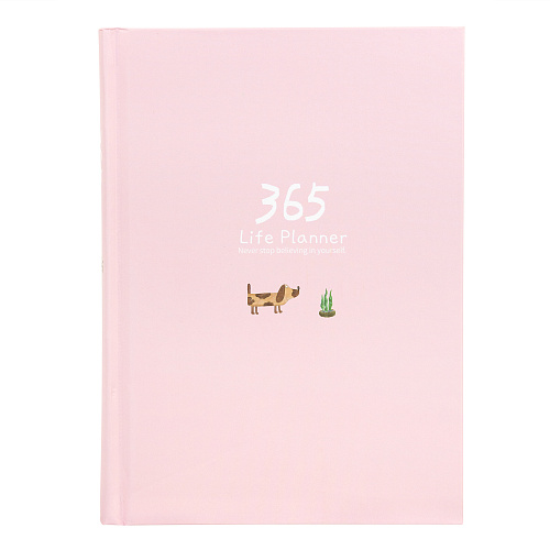 Ежедневник "365" (розовый)
