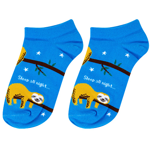 Носки короткие "Сплю всю ночь", разм.35-39