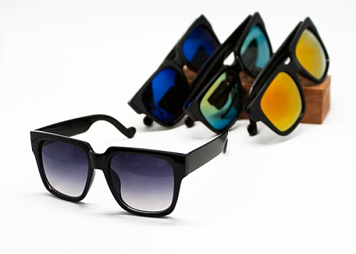 Очки "Mirror Blocks" (зеленые)