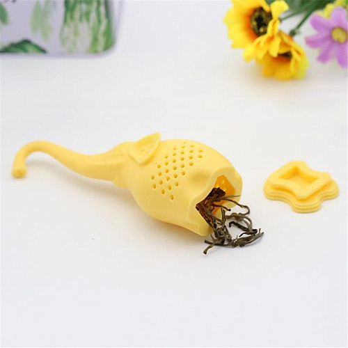 Заварник для чая "Слон" (желтый)