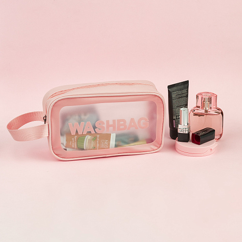 Косметичка "Washbag" розовая