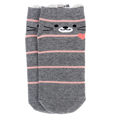 Носки "Зверушки" (серые)