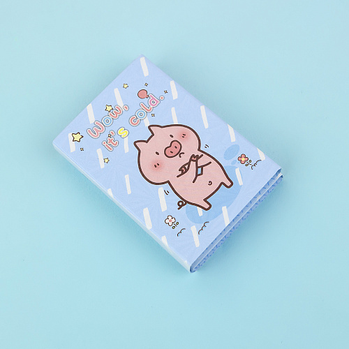 Набор стикеров "Piggy" (голубой)