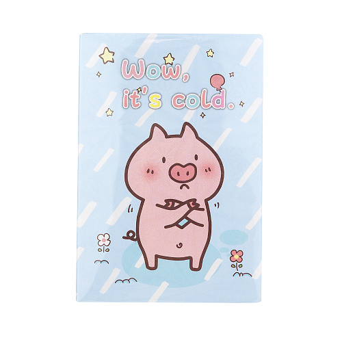 Набор стикеров "Piggy" (голубой)