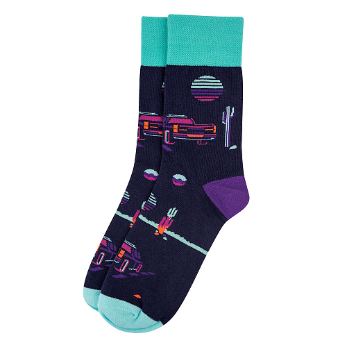 Носки "Retro wave", разм.40-45