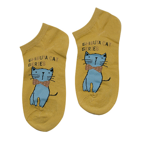 Носки "Кот" (желтые)