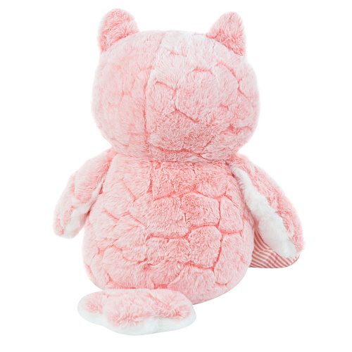 Игрушка-подушка "Сова" (розовая) 40см