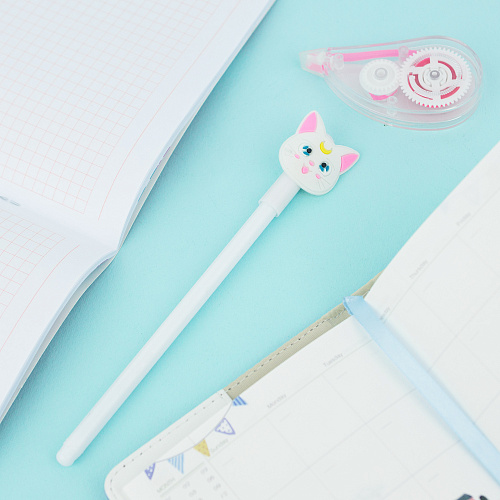 Ручка "Сейлор кот" (белая)