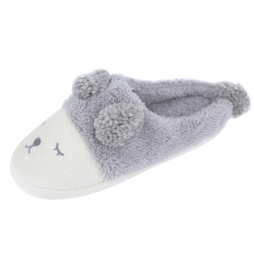 Тапочки "Овечка спит" (серый)