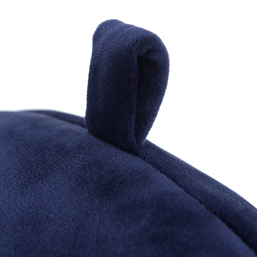 Подушка для путешествий "Однотонная", Memory Foam (синяя)