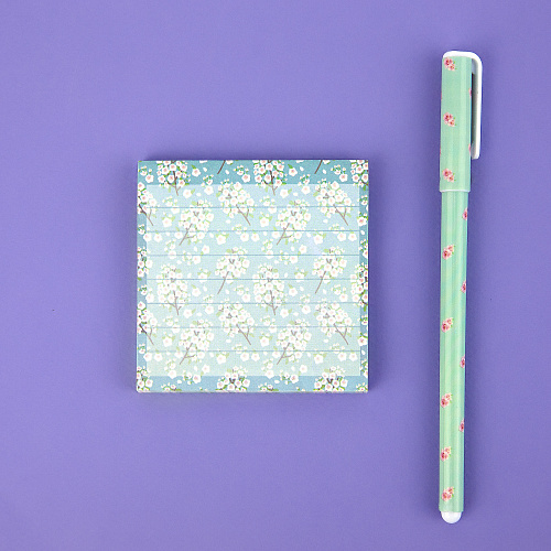 Стикеры для записей "Сакура" (зеленые)