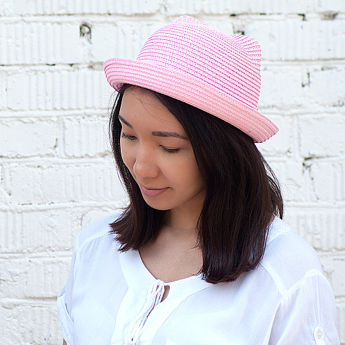 Шляпа "Cat ears" (розовая)