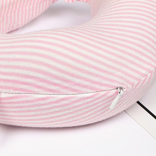 Подушка для путешествий, комплект "Однотонные" (розовые)