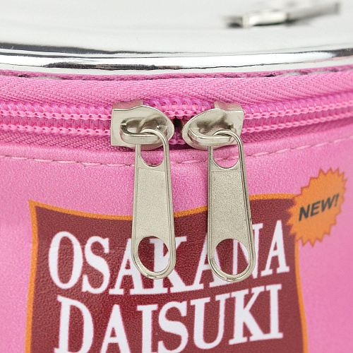 Косметичка "Любимые консервы", розовый