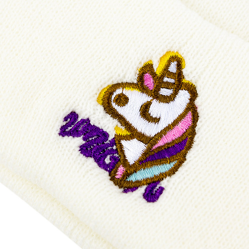 Шапка "Единорог" (белая)