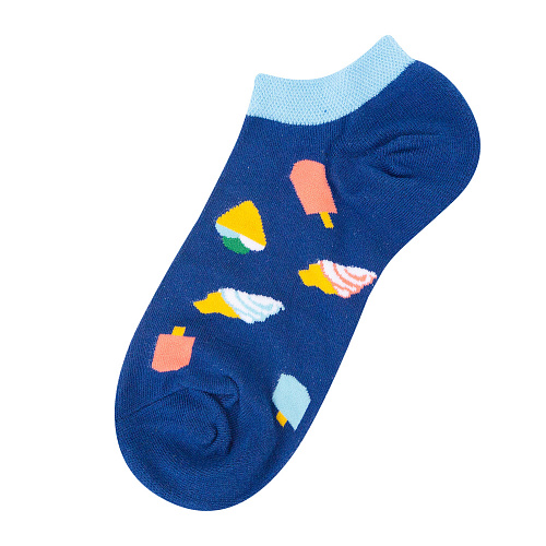 Носки короткие "Рожки мороженого"