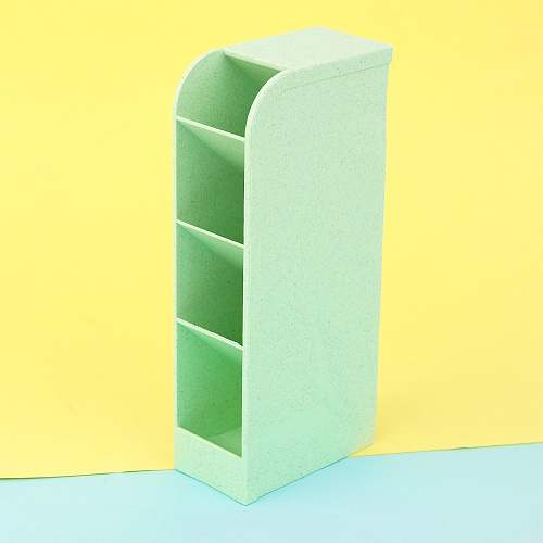 Подставка для ручек узкая (зеленая)