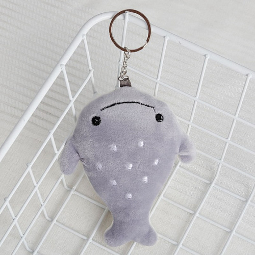 Брелок "Кит" (серый)