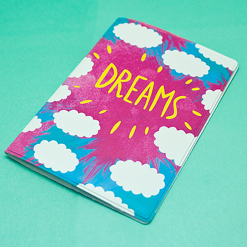 Обложка для паспорта "Sweet Dreams"