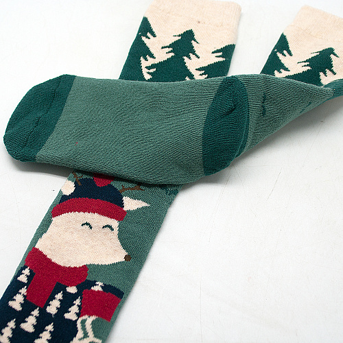 Носки "Олень и мишка"