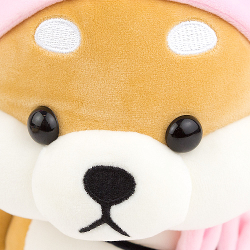 Игрушка-подушка "Корги в кигуруми" розовый 24см