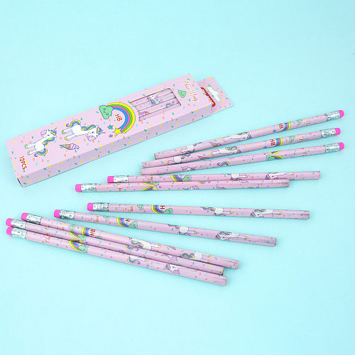 Набор карандашей "Единорожки" (розовый)