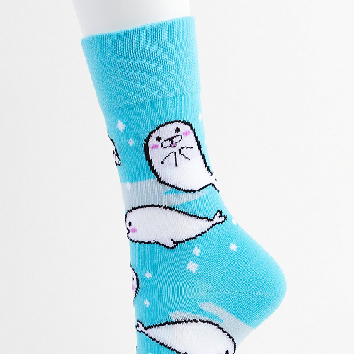 Носки "Тюлени", разм.35-39