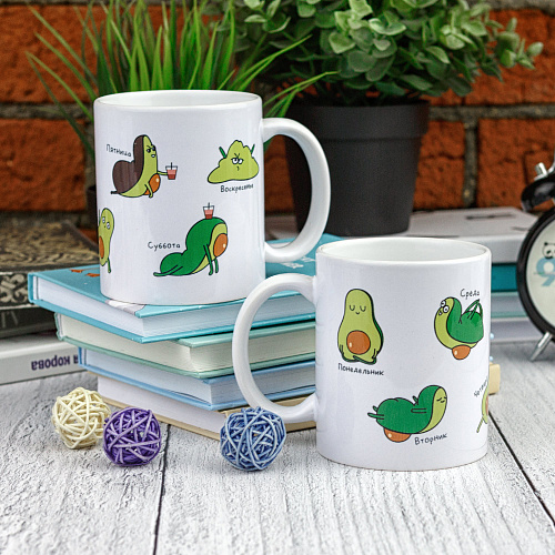 Кружка "Неделя с авокадо"
