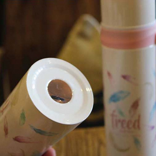 Термос с ремешком "Фламинго"